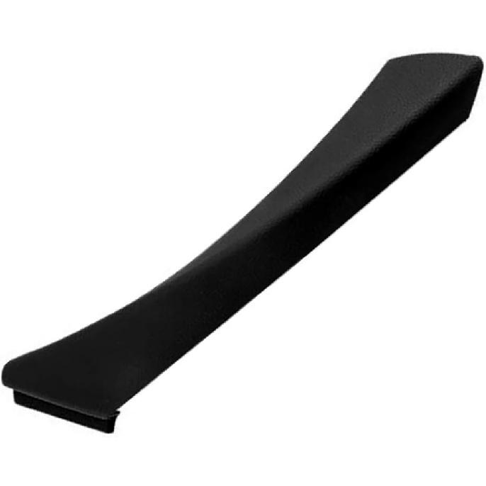 Black Left Interior Door Panel Strap Handle and Door Pull Outer Trim Cover w/Fasteners Replacement for E90 E91 3 Series 323 325 328 330 335 2005-2011