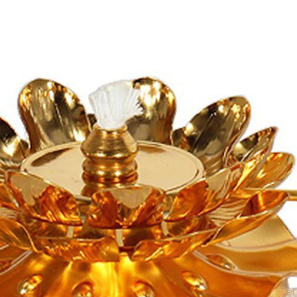 Retro Butter Lamp Wick Holder Without Alloy Ghee for Home Decor