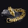 Bracelet Personality European And American Punk Style Retro Hip Hop Dragon Head Shape Men Bracelet for Daily Wear