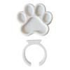Mini Nail Art Palette Rings Metal Manicure Gel Palettes Finger Rings Tools Claw Shape Nails Polish Mixing Plate for Nails Art Display