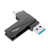 EAGET CF68 Type-C USB 3.2 Dual-Interface Rotatable Metal USB Drive