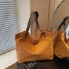 New Suede Plush One-Shoulder Handbag - Large Capacity & Versatile Fashion Tote