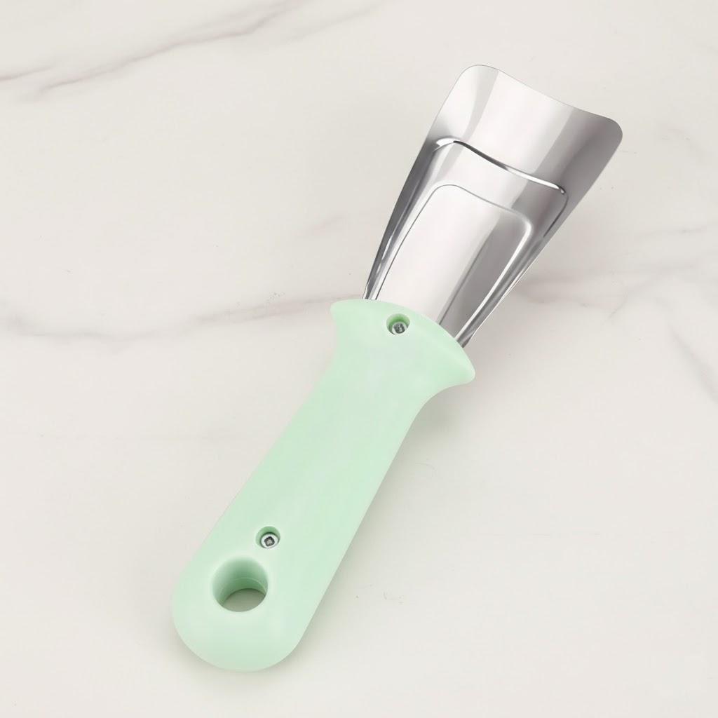 Stainless Steel Deicing Shovel Scraper Ice Remover Tool Kitchen Gadget Freezer Scraper Scraping Tool for Home