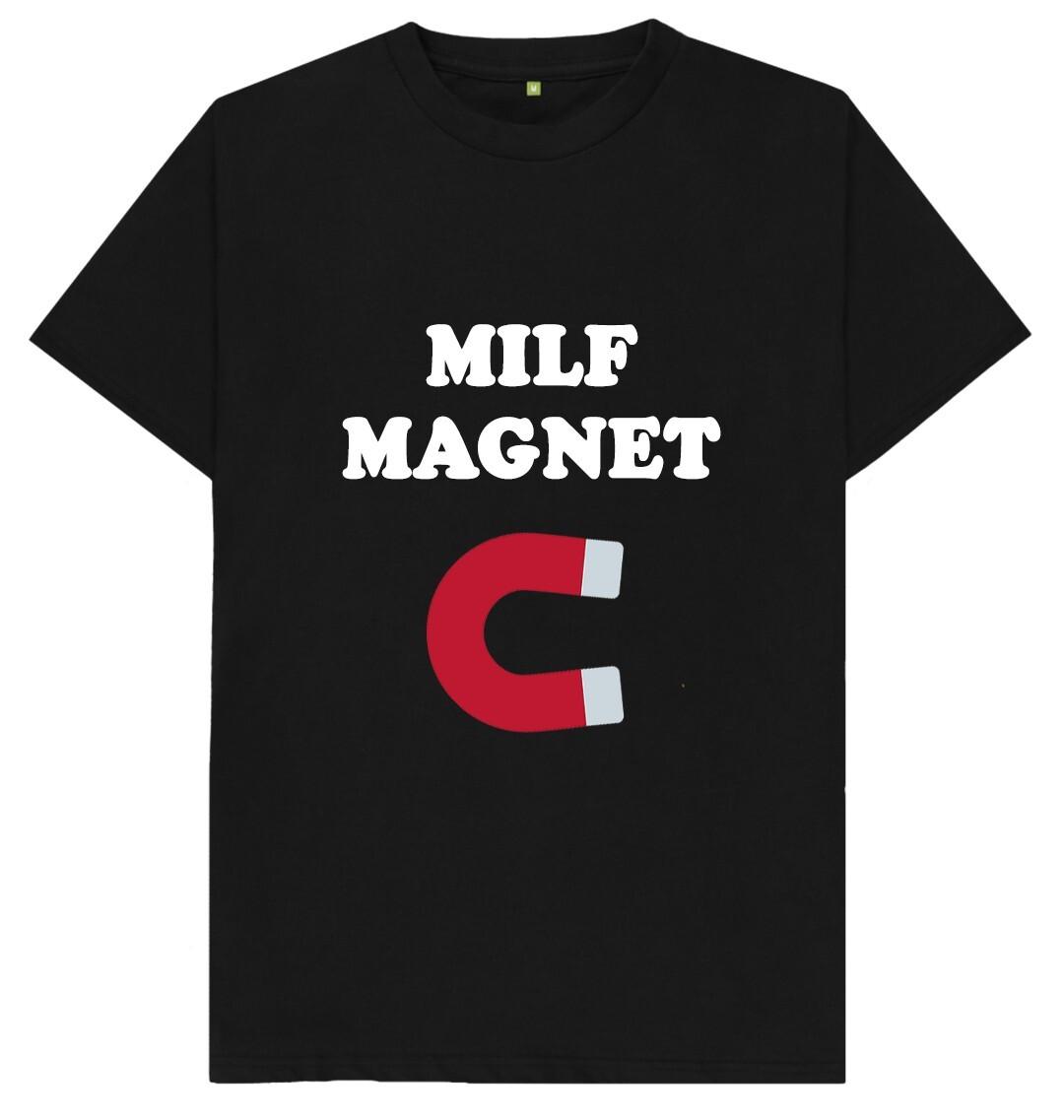 MILF Magnet Funny Joke Humour Rude Naughty T Shirt XL