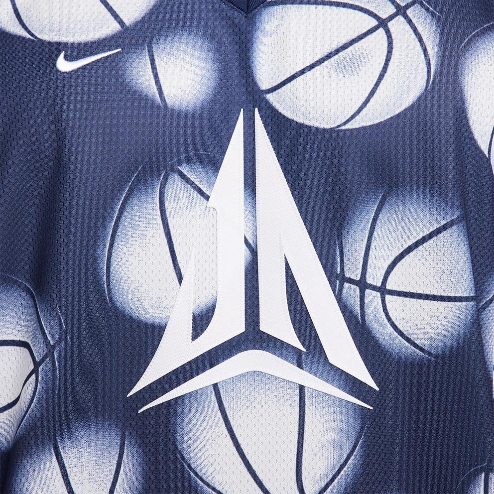 Nike Dri-Fit DNA Basketball Jersey V-Neck Sleeveless Men Tops Blue FN2977-085