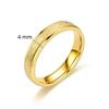 1-2mm Thin Stackable Ring for Women Stainless Steel Gold Plated Plain Wedding Band Comfortable Fit Size 5-10# Fashion Jewelry