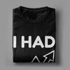 Unisex I Had Potential TShirts  100 Cotton Clothing Summer Vintage Short Sleeve TShirt O Neck Hippie Pattern Tshirt Plus Size