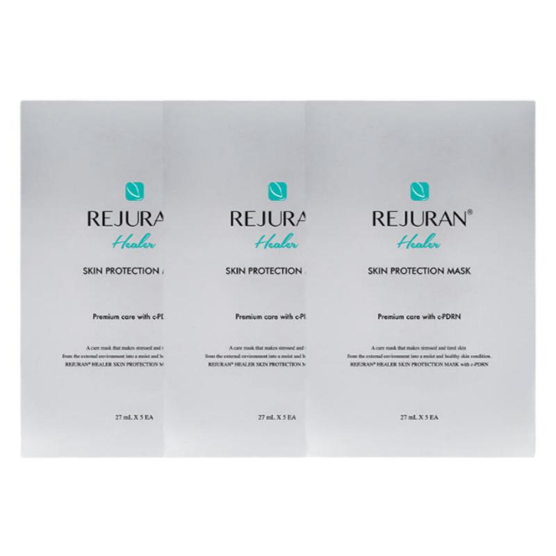 REJURAN Healer Skin Protection Mask 5 Sheets × 3 Packs