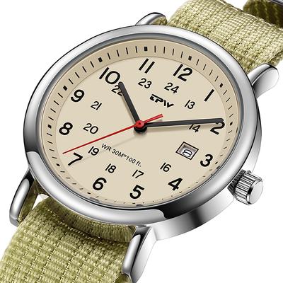 Fashion Men Watches Luxury Brand Fashion Mens Quartz Watch Classic Male Clock Big Dial Waterproof Man Date Wristwatch