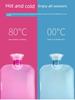 Hot Water Bottle, Transparent Large Water-Filled Heating Bag, Thickened Pvc Hand Warmer, Bed Heating Pad, Belly Warmer