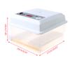 Automatic 9 Egg Incubator with Digital Control and Brooder Features for Easy Bird Chicken Poultry Breeding Hatching Use