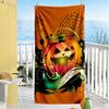 Halloween Beach Towel Super Soft Microfiber Quickdry Fabric Comfortable Lightweight