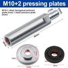 For Car Repair Power Tools Parts Angle Grinder Extension Connecting Rod Polishing 80mm Adapter Grinding M1 New Thread with Nuts