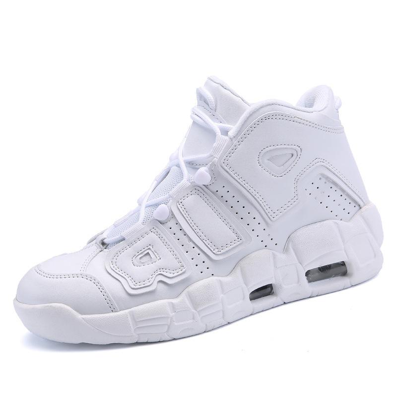 Nové basketbalové boty na podzim a zimu, pánské a dámské sportovní boty s tlustou podrážkou, vzduchový polštář Quan Zhilong, stejné střevíčky