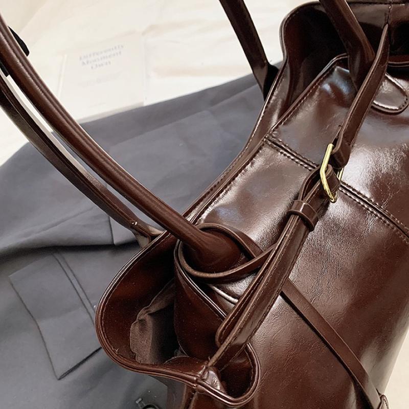 Vintage Handtasche für Damen Große Kapazität 2026 Neue Unterarm-Pendeltasche Mode Damen Lässig Einzelne Schulter-Tragetasche Handtaschen