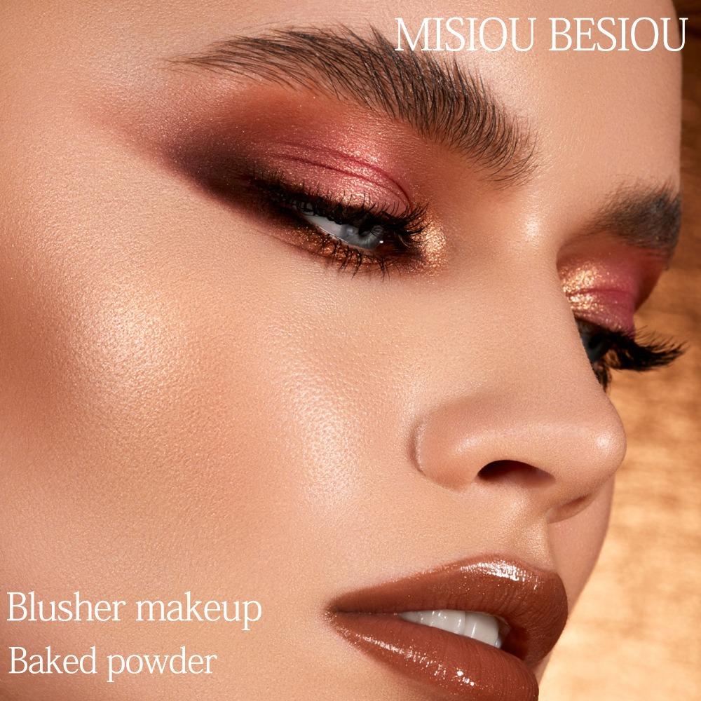 Misiou Beauty Bright Skin Tone Modification Contour High Face Value Matte Seven -color Eye Shadow Highlights