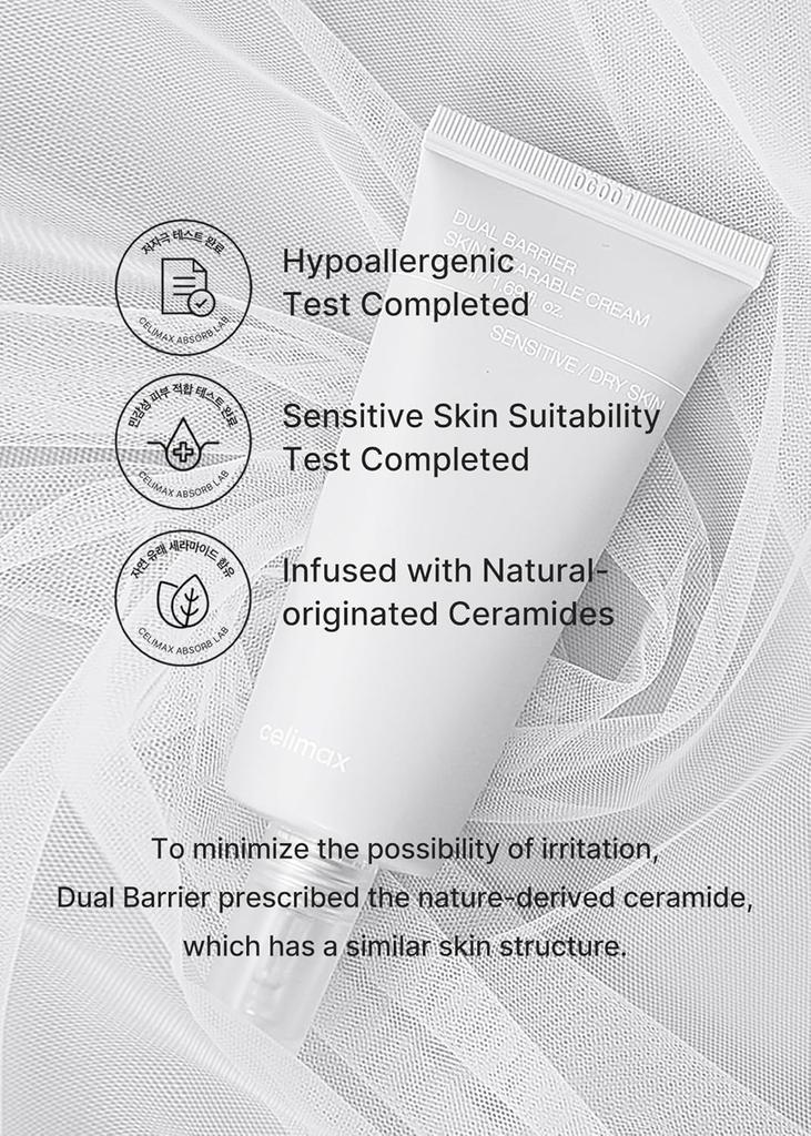 Celimax Dual Barrier Cream – Ultra-Beruhigung & Barriere-Reparatur für trockene, reaktive & empfindliche Haut