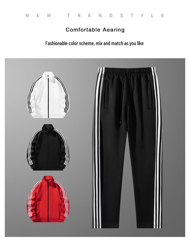 S-6XL Unisex Plus Size Casual Sportswear Set: Hoodie & Long Pants for Autumn/Spring