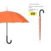 Waterproof Umbrella for Men and Women, Double Automatic Large Car-Mounted 16-Rib Long Handle Umbrella, Oversized Black Umbrella for Men and Women