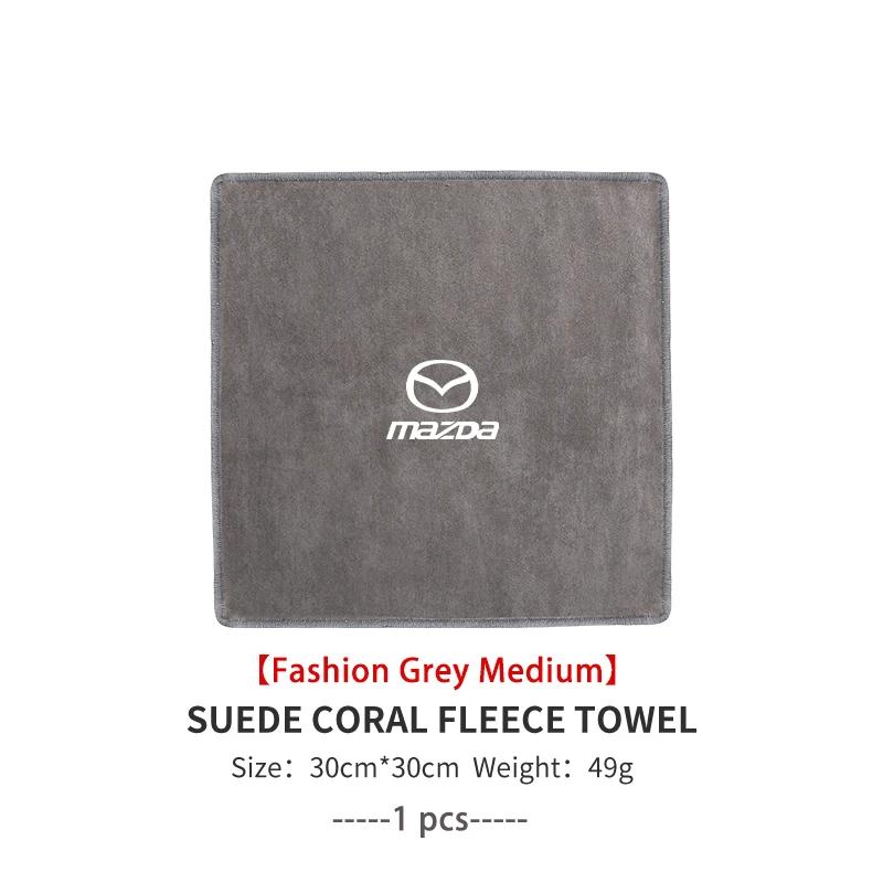 2025 Asciugamano Caldo per Pulizia Auto Assorbente Spesso Morbido Panno per Lavaggio per Mazda 6 3 CX5 5 2 323 CX7 Demio Atenza Axela MX30