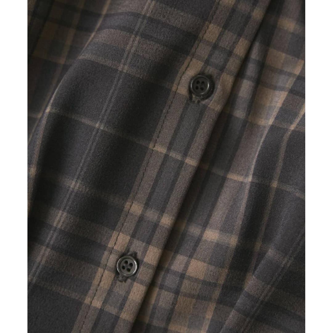 ROPE PICNIC Waist tuck check assortment dress