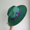 Elastisches Band Buntes Wildlederhut Herbst und Winter Damenfilzhut Breitkrempiger Hut Britischer Stil Retro Herrenhut Gorras Hombre