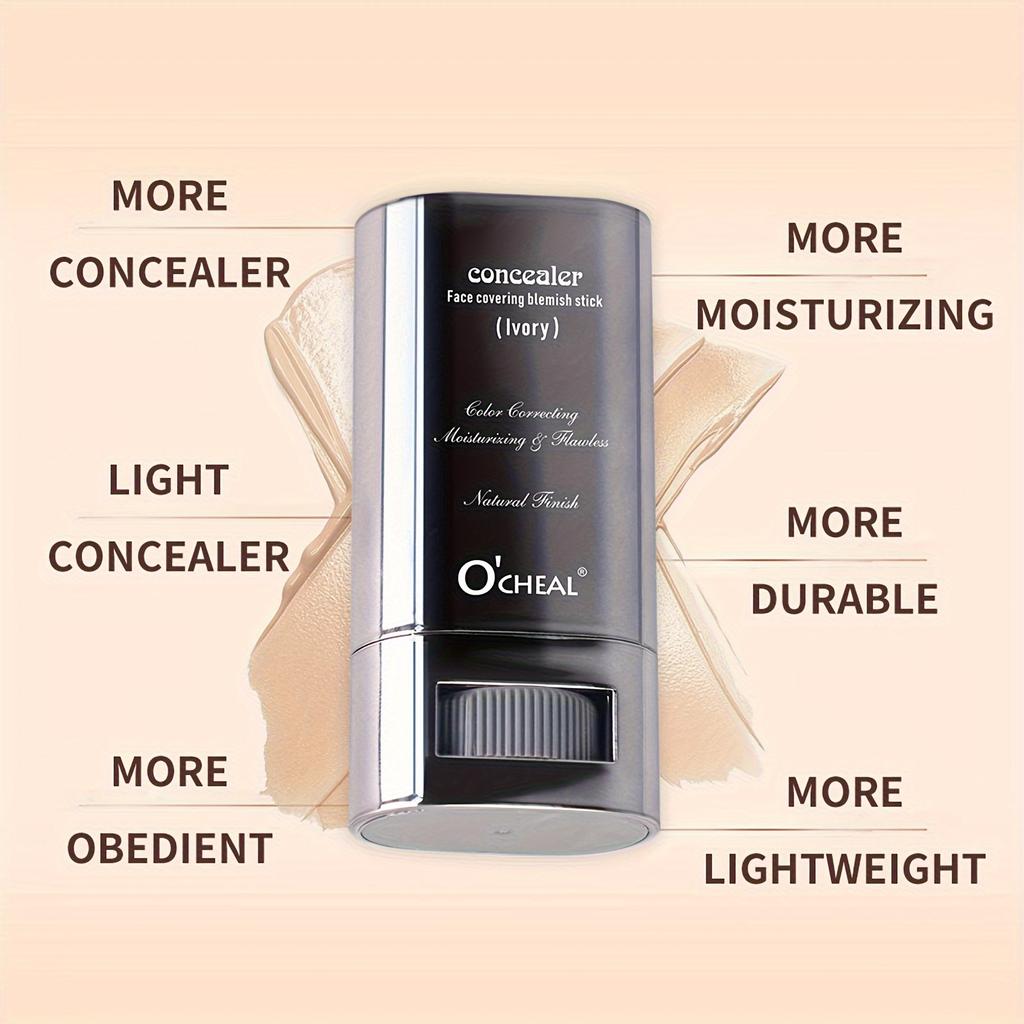 Magic Face Foundation Contour Stick Long-wear Lightweight Brighten Stick Face Concealer Blemish Contouring Beauty Makeup