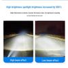 Shaanxi Delong M3000/X3000/H3000 Super Bright LED Four-Lens Front Headlight Assembly