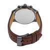 FENMORE Multifunction Brown Leather Watch