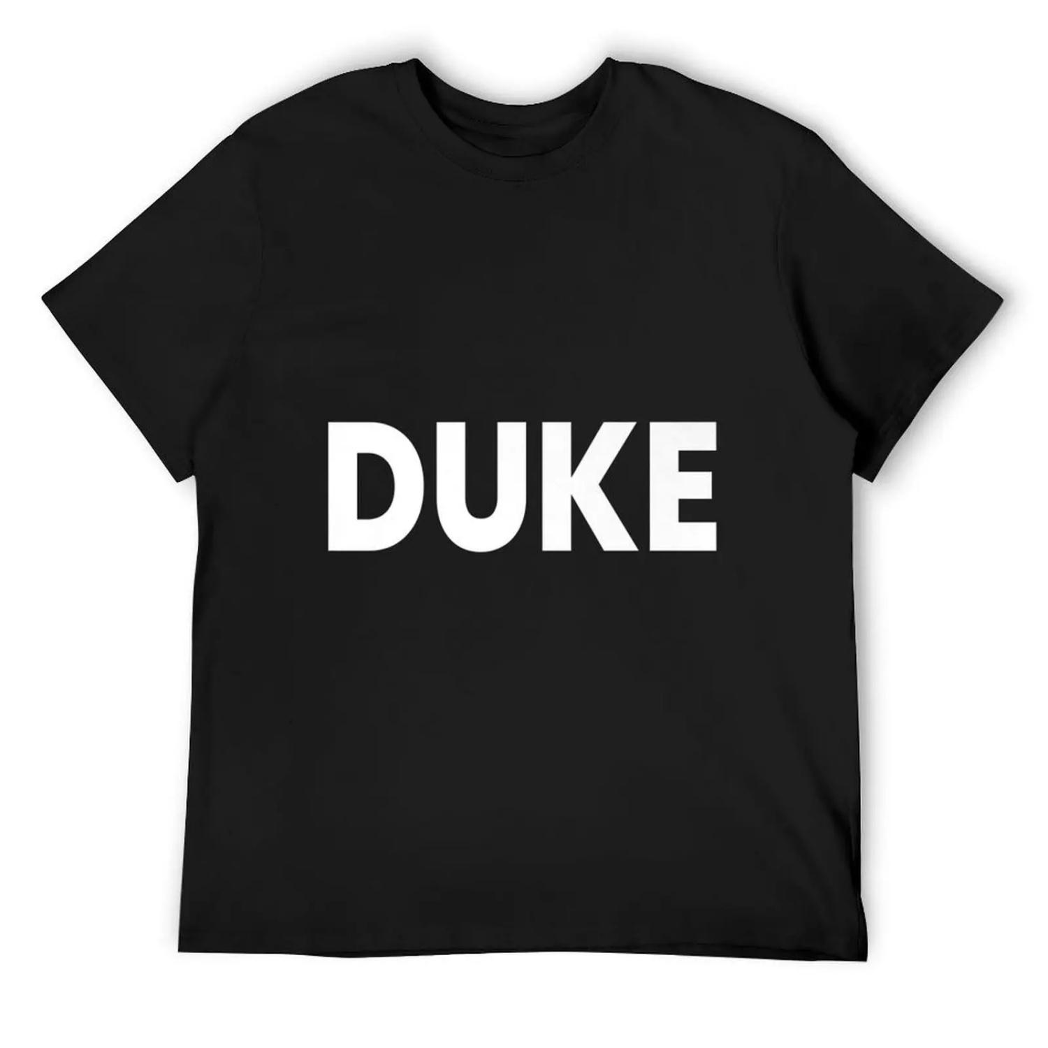 Премиум футболка Duke тяжелый хлопок Аниме футболка индивидуальные футболки Футболки Louboutins для мужчин S