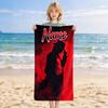 Custom Night Shadow Stylish Printed Beach Towel,a Quick-drying, Absorbent Mat Suitable for the Beach, Pool, Gym, and Travel Fans Gift