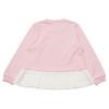 Nakata Classic on8981az Gabby's Dollhouse Ruffled Hem Long Sleeve Sweatshirt, Girls, Pink