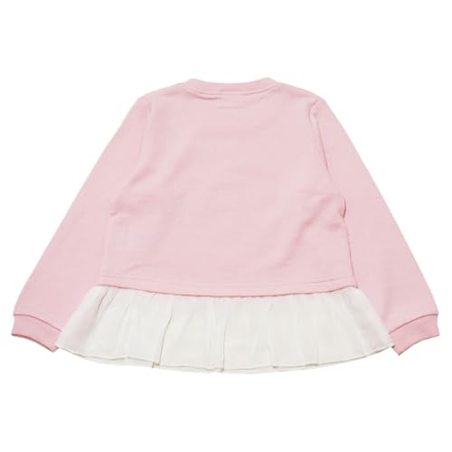 Nakata Classic on8981az Gabby's Dollhouse Ruffled Hem Long Sleeve Sweatshirt, Girls, Pink