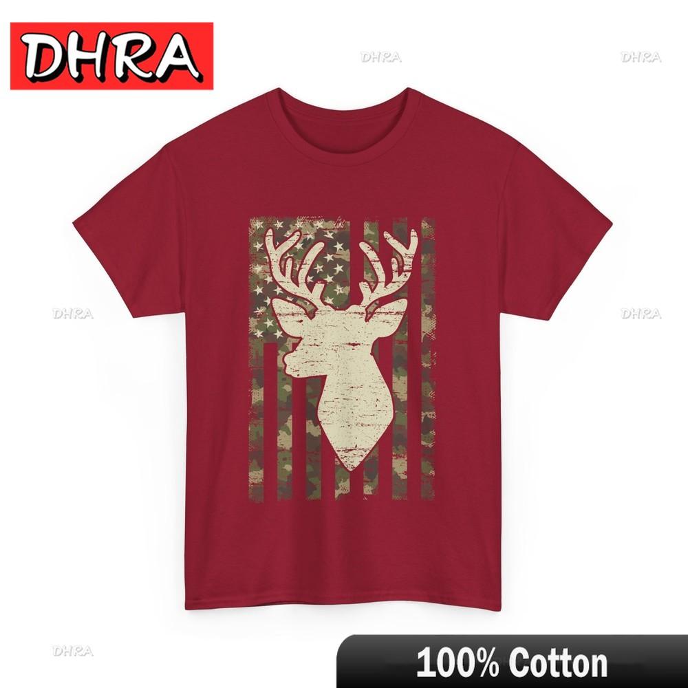 Deer Hunting Shirt Hunting Season Deer Hunting American Flag Camo Shirt Simple Bold Edgy Tshirts Fresh Comfy Classic Tee Y2K S