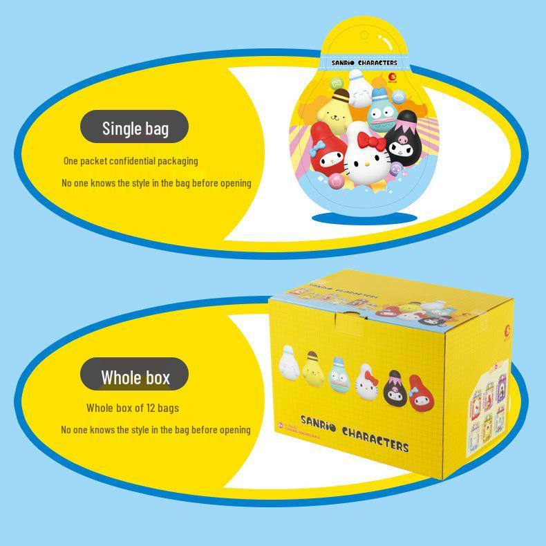 Sanrio Family Bowling Club Blind Bag Toy Figure and Desktop Ornament