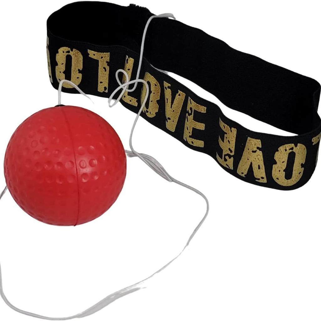 Kopfmontierter Reaktionsball PU-Schaum Boxen Speedball für Sanda Kampf Training und Heim-Entspannungsgerät