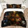 Five Nights Freddy'S Party Print 3Pcs Bedding Setduvet Cover With 2 Bedropillowcase Home Birthday Gift
