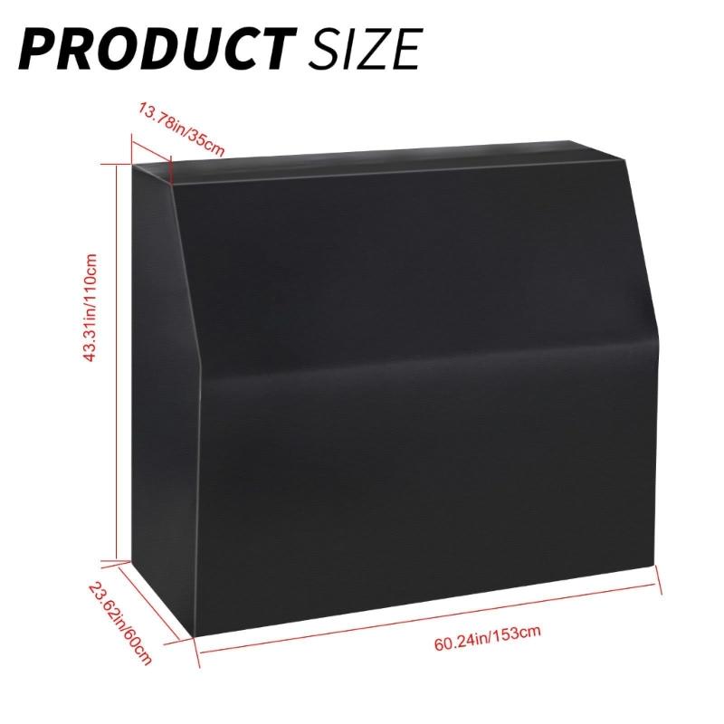 Schützende Klavierschoner Abdeckung für Klaviere Wasserabweisend Feuchtigkeitsdicht Sonnenschutz Schweres Gewebe