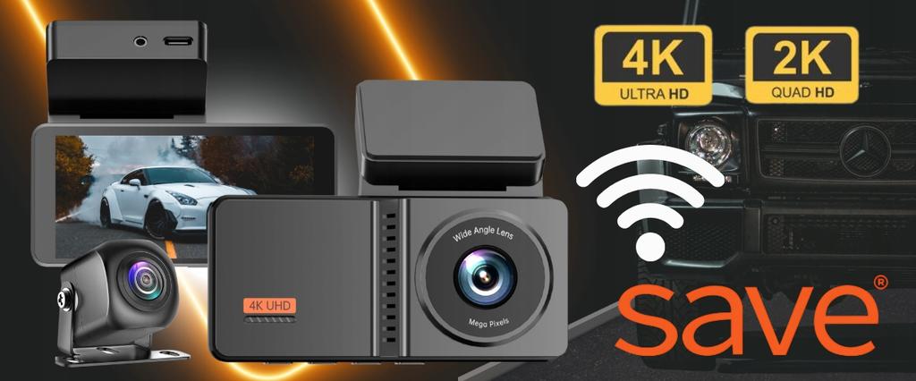 Car Camera Video Recorder Rear View Camera Video Recorder 4K 2K