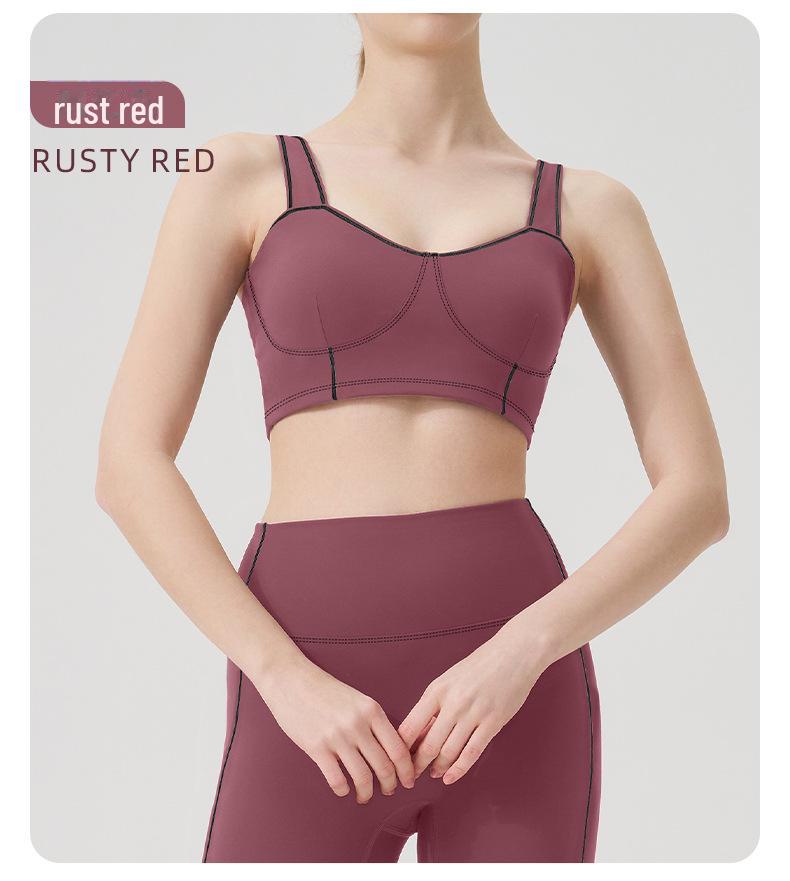 High-Performance Women's Yoga and Fitness Suit: Solid Color, High-Elastic, Tight Fit