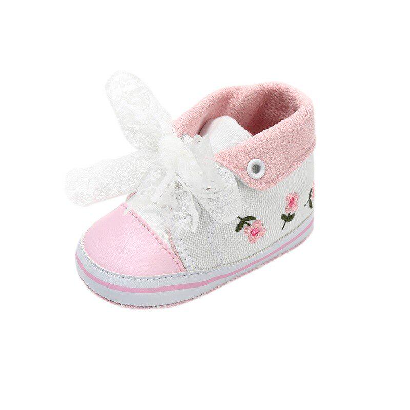baby girl high top walking shoes