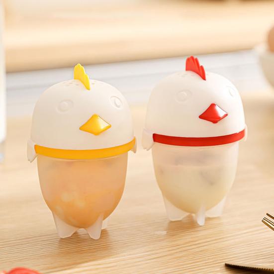 Poached Egg Cooker Mold Heat-Resistant Silicone Steamer Cup for Soft Medium Hard Boiled Eggs Outdoor Egg Cooking Gadget Fits All Pots