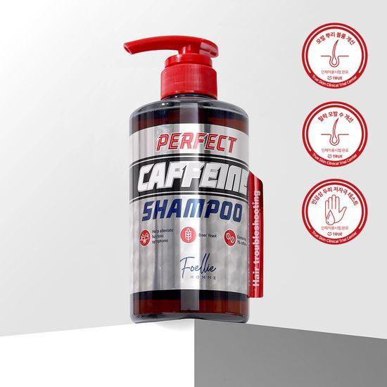 Foellie Homme Caffeine Brewer's Yeast Men's Shampoo 500ml