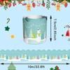 No Adhesive Border Paper Handmade Crafts Bulletin Board Border New Stickers  Christmas