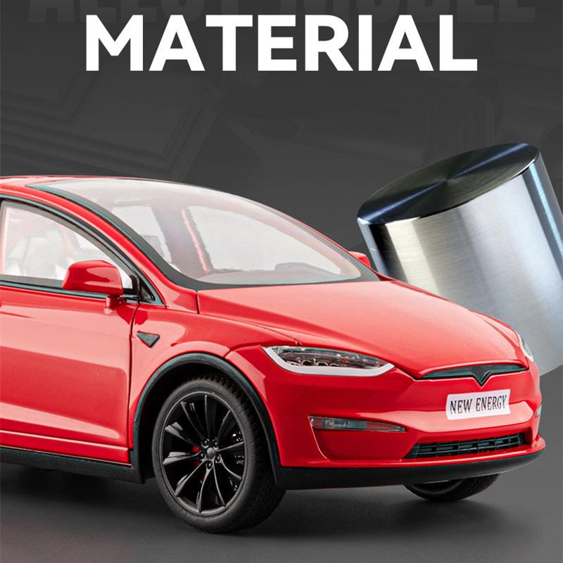 1:24 2025 Modell X SUV Legierung Auto Modell Druckguss Metall Auto Fahrzeuge Modell Simulation Ton und Licht Sammlung Kinderspielzeug Geschenk