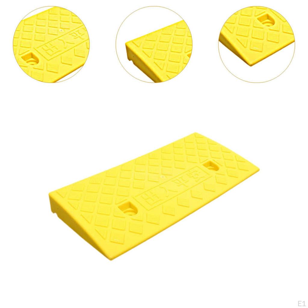 Anti Skid Driveway Curb Ramp Versatile Portable,over The Threshold,Threshold Pad,Roadside Slope