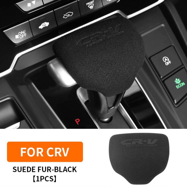 Car Gear Lever Cover Shifter Gear Shift Knob Gear Head Cover Sticker For Honda CRV CR-V 5th 2017 2018    Accessories