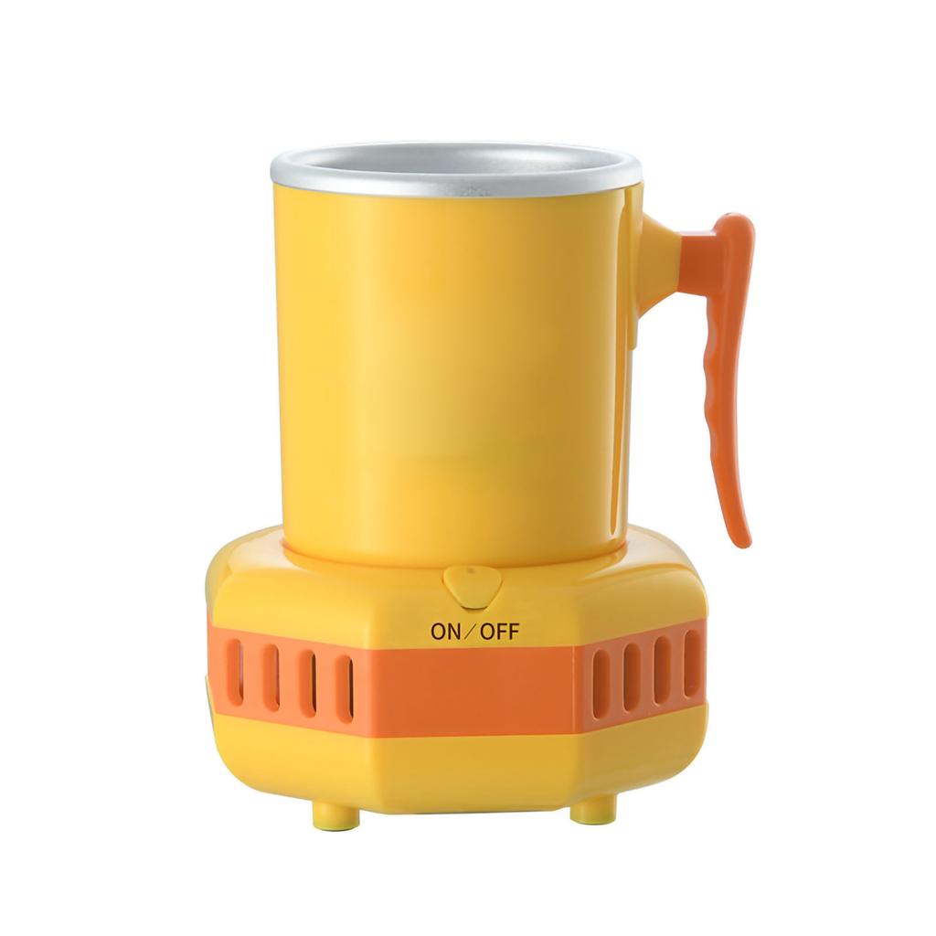 Aluminum Drink Chiller Mini Beverage Cooler, Portable Fast Cooling Cup - Aluminum Mini Drink Chiller with Yellow Duck Pattern