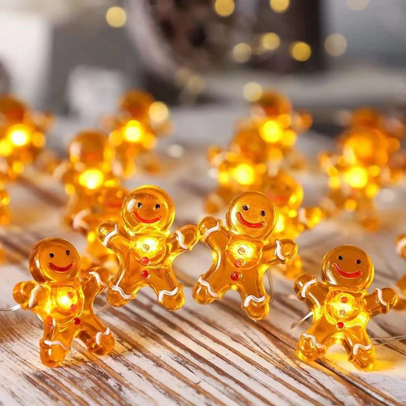 1M 10-LED Christmas String Lights – Festive Holiday Decor for Home, Tree, and New Year Celebrations
