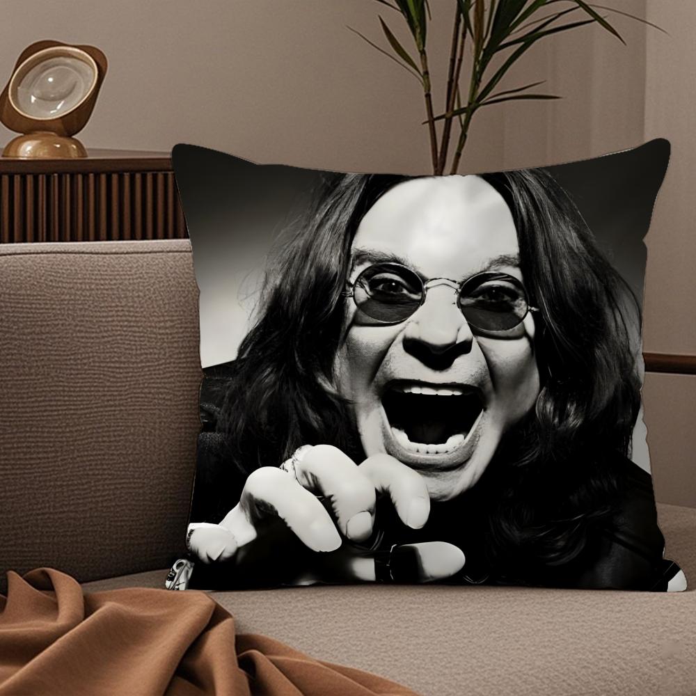 Подушка Rest Prince Of Darkness O-Ozzy Osbourne Black Sabbath Шелковистая Элегантный Комфорт Диван-Кровать Невидимая Молния 30cmx30cm